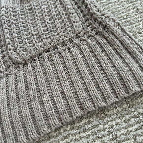 American eagle Y2K fitted v neck button up 2000s Elena Gilbert henley sweater - Picture 6 of 8